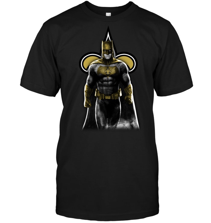 New Orleans Saints "batman Bruce Wayne" T-Shirt